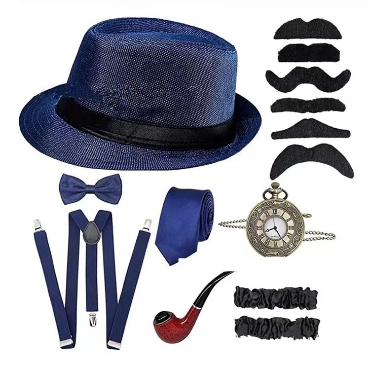 ชุดคอสเพลย์สไตล์แก๊งสเตอร์ยุค  - Men'S Accessories In The 1920S บทวิจารณ์และราคา