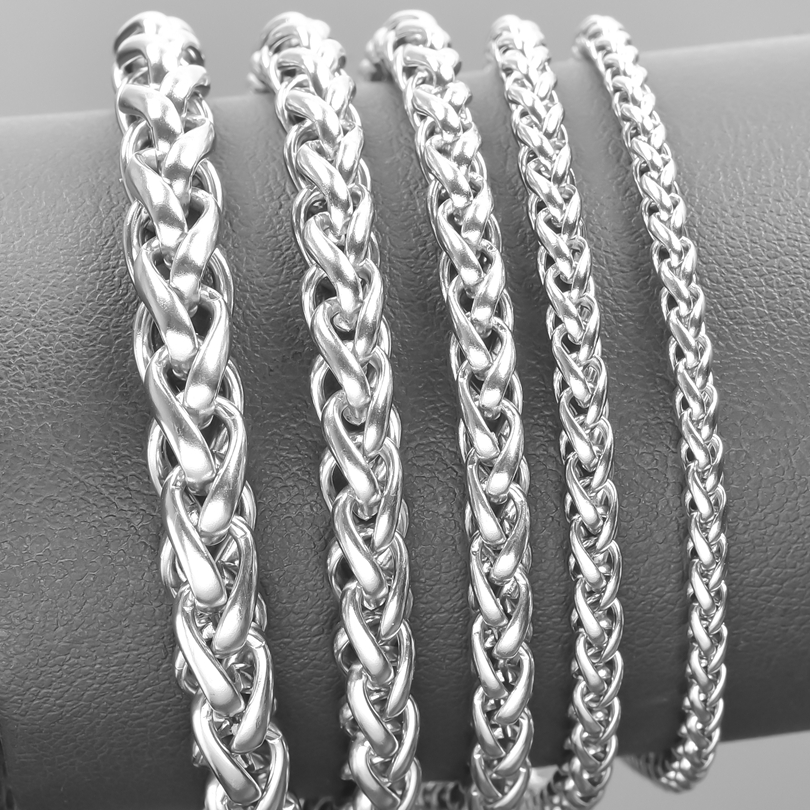 ความกว้าง 3/4/5/6/7 มม.สร้อยคอ - Men Accessories Neck Chain บทวิจารณ์และราคา