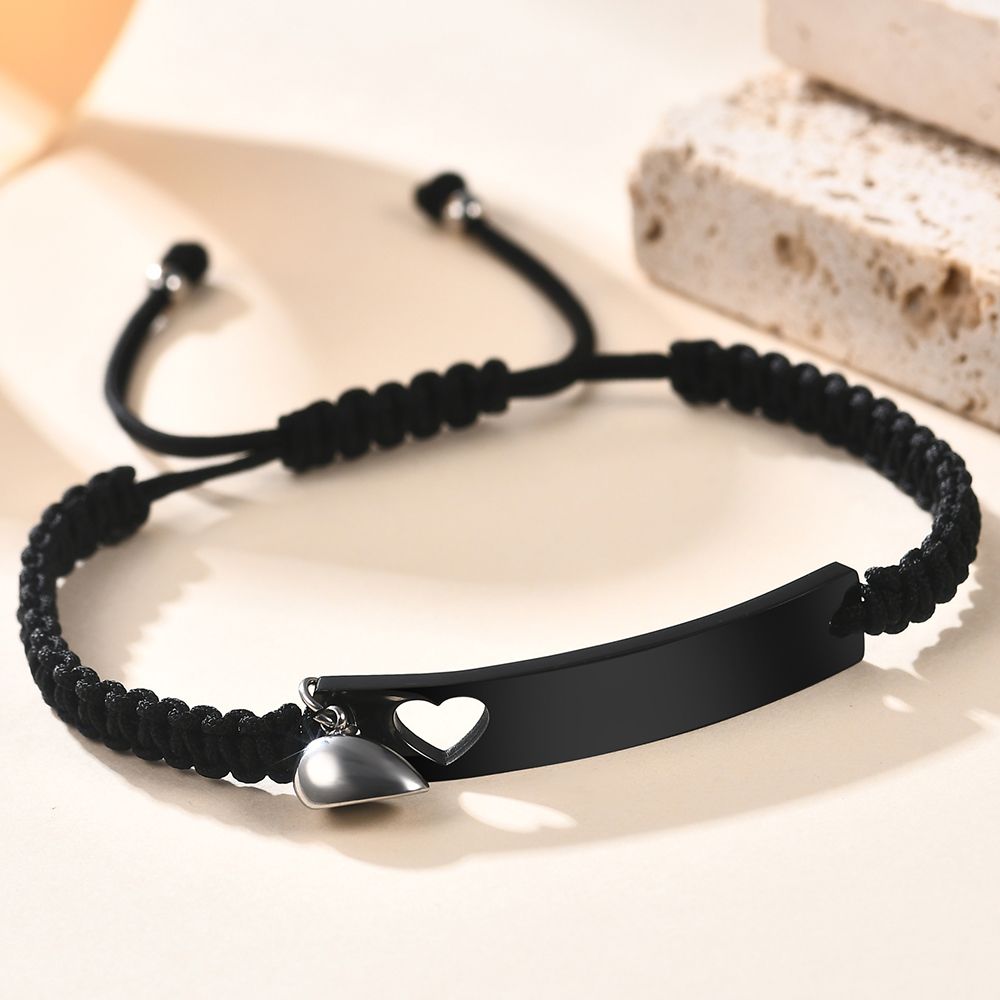 ชุดสร้อยข้อมือคู่สแตนเลสสตีลสั - Men Accessories All บทวิจารณ์และราคา