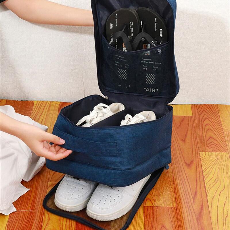 3 ชั้นรองเท้ากระเป๋าเดินทางกล่ - Men'S Accessories Types บทวิจารณ์และราคา